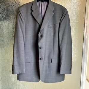 Pierre Cardin 42L 36W brown suit